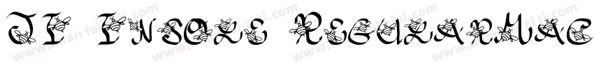 JI Insole RegularMacromedia Fontogr字体转换